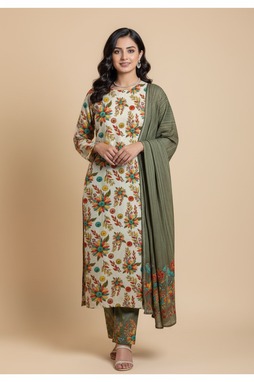 Noor Bahar - Front Pose